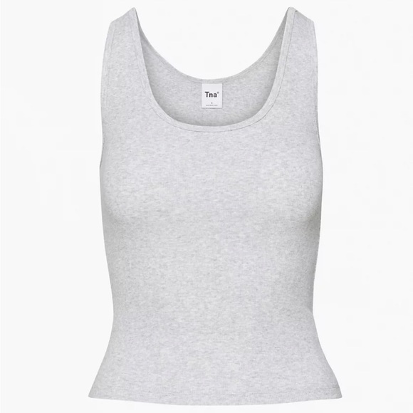 Tna ribbed tank grey size small NWOT - Picture 1 of 6